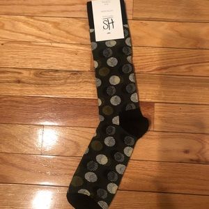 Patterned dress socks